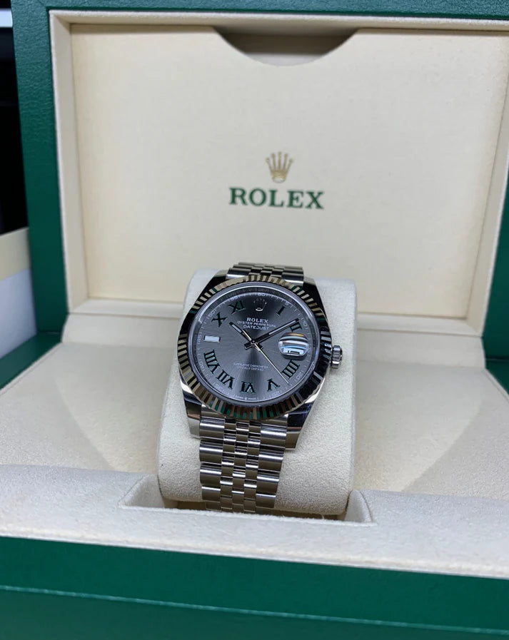 Datejust Wimbledon 41mm jubilé Pour Homme