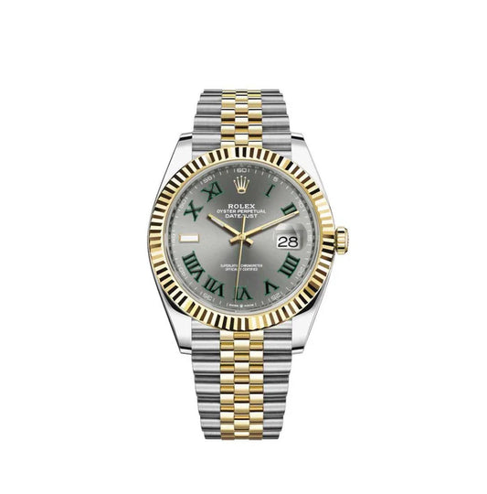 Datejust Wimbledon Two Tone 41mm jubilé Pour Homme