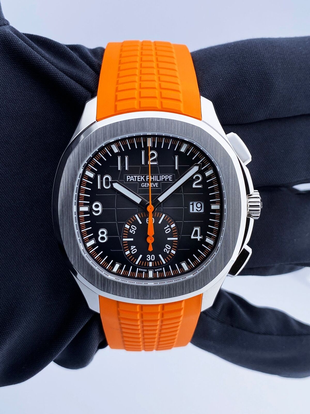 MONTRE HOMME PATEK AQUANAUT ORANGE